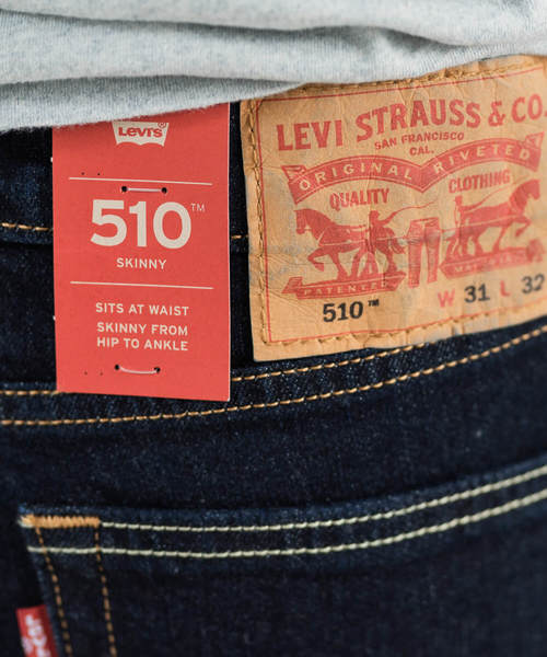 Levi's（リーバイス）の「Levi's/リーバイス 510(TM) スキニーフィット ジーンズ ダークインディゴ（デニムパンツ・メンズ・ダークインディゴブルー・28inch/29inch/30inch/31inch/32inch/33inch/34inch/30/29/28/31/36inch）」の5枚目の写真