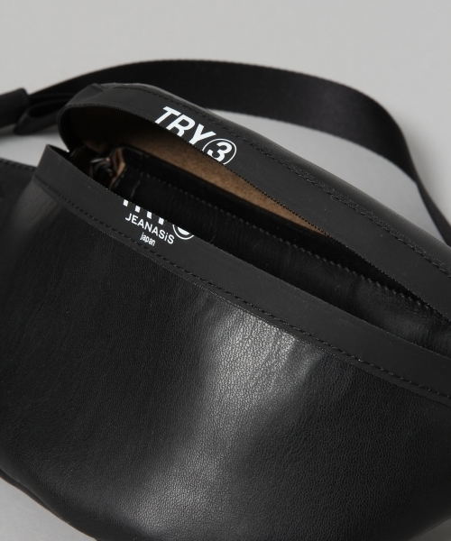 JEANASIS(ジーナシス)の「ミニウエストポーチ/779763(ボディバッグ/ウエストポーチ・レディース・ホワイト/ライトブルー/ブラック・FREE)」の5枚目の写真