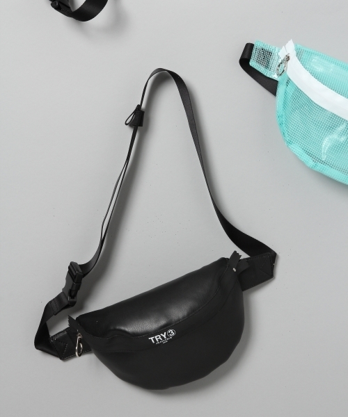 JEANASIS(ジーナシス)の「ミニウエストポーチ/779763(ボディバッグ/ウエストポーチ・レディース・ホワイト/ライトブルー/ブラック・FREE)」の10枚目の写真