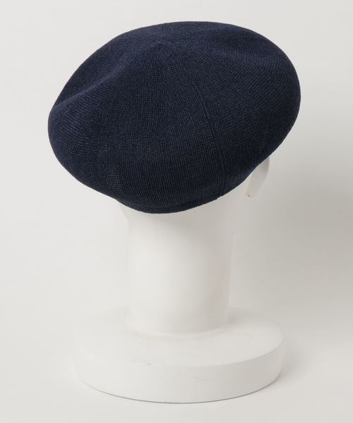 un dix cors（アンディコール）の「ベーシックベレー（ハンチング/ベレー帽・レディース・ネイビー/ブラック・ﾌﾘ-）」の3枚目の写真