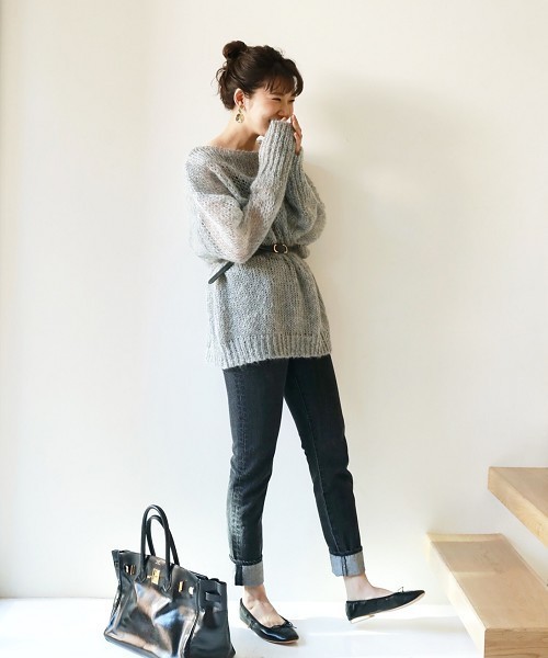 TODAYFUL(トゥデイフル)の「ラウンドバレーシューズ(バレエシューズ・レディース・ブラック/カーキ/キナリ/レッド系その他・36inch/37inch/38inch)」の10枚目の写真