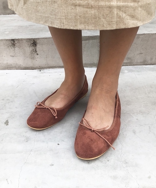 TODAYFUL(トゥデイフル)の「ラウンドバレーシューズ(バレエシューズ・レディース・ブラック/カーキ/キナリ/レッド系その他・36inch/37inch/38inch)」の13枚目の写真