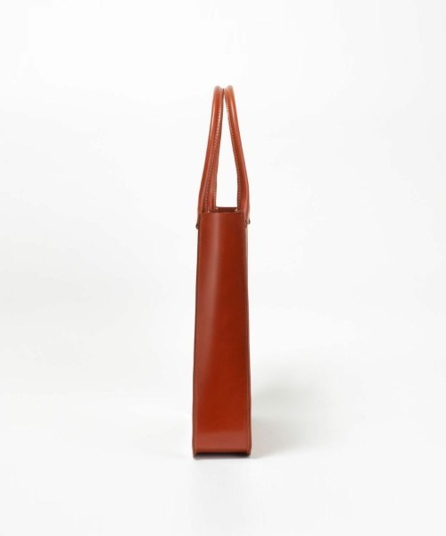 GLENROYAL（グレンロイヤル）の「【GLENROYAL/グレンロイヤル】2 HANDLE TOTE BAG/レザートートバッグ（トートバッグ・メンズ・グレー/ダークブラウン/ライトブラウン/ダークブルー/ブラック・00）」の12枚目の写真