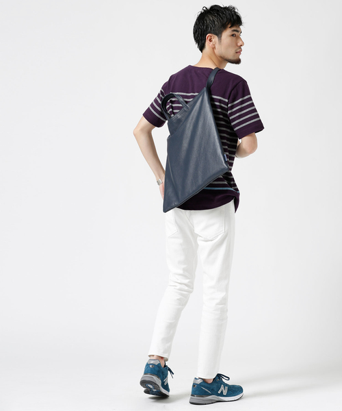 SEEKER（シーカー）の「SEEKER/別注レザーワンショルダーバッグ（ショルダーバッグ・メンズ・ブラック/ネイビー/ブラウン・FREE）」の17枚目の写真