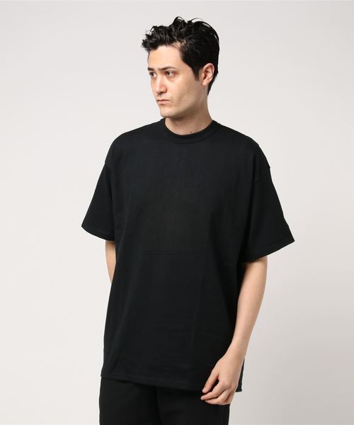 Champion(チャンピオン)の「Champion/チャンピオン 7oz HERITGE JERSY TEE(Tシャツ/カットソー・メンズ・ホワイト/ブラック/杢グレー/ネイビー・MEDIUM/LARGE/X-LARGE)」の1枚目の写真