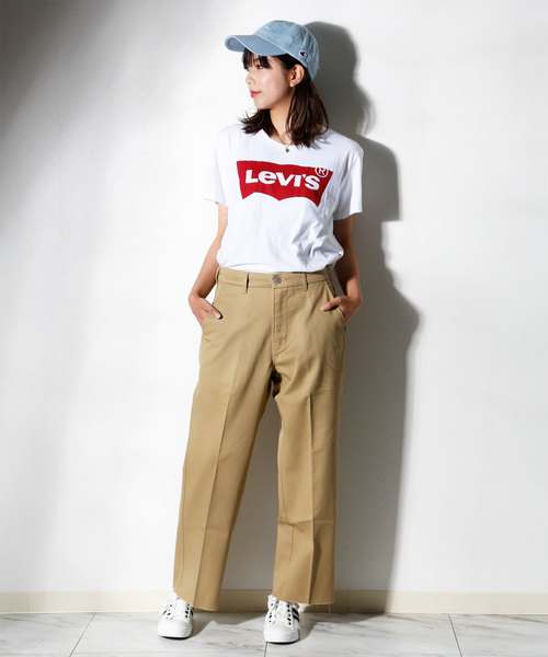 Levi's（リーバイス）の「リーバイス スタプレカットオフ ワイドチノ クロップ Levi's STA-PRE（チノパンツ・メンズ・ブラック/ベージュ・32inch/30inch/28inch/31inch/29inch/33inch）」の5枚目の写真