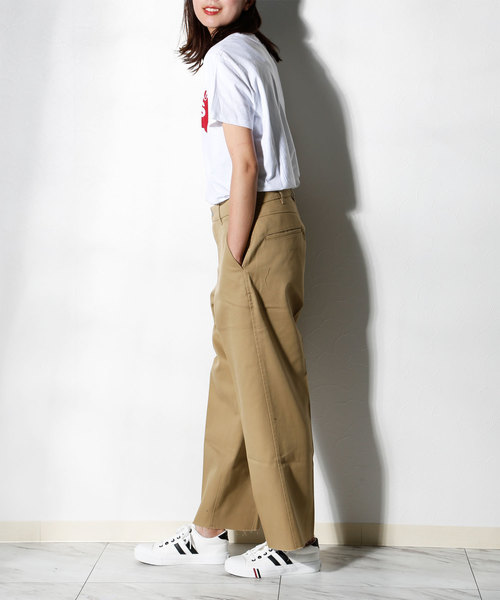 Levi's（リーバイス）の「リーバイス スタプレカットオフ ワイドチノ クロップ Levi's STA-PRE（チノパンツ・メンズ・ブラック/ベージュ・32inch/30inch/28inch/31inch/29inch/33inch）」の6枚目の写真