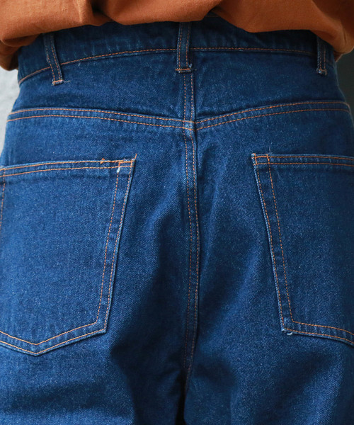 Confirm（コンファーム）の「Confirm / コンファーム デニムワイドパンツ（デニムパンツ・メンズ・ネイビー/ブルー・M/L）」の12枚目の写真