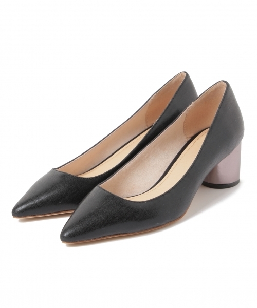 PAGEBOY（ページボーイ）の「メタリックヒールポインテッドパンプス（パンプス・レディース・ブラック/ゴールド/レオパード・SMALL/MEDIUM/LARGE）」の7枚目の写真