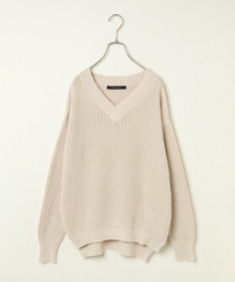 VENCEEXCHANGE | ストーンウォッシュニット(ニット/セーター)