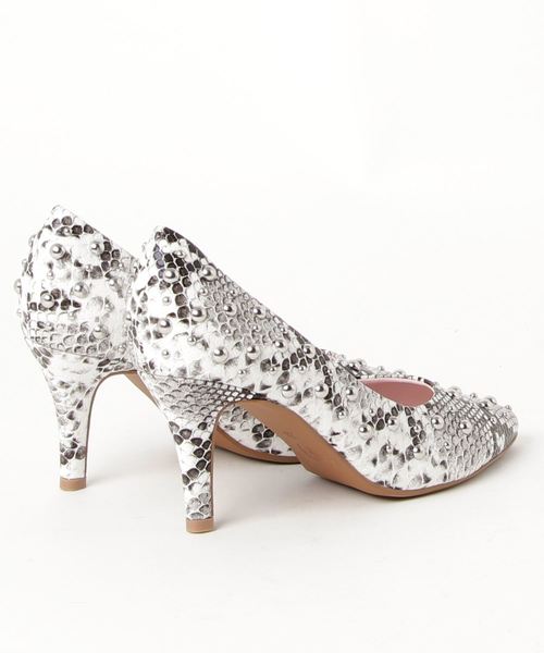 HYSTERIC GLAMOUR(ヒステリックグラマー)の「STUDS パンプス(パンプス・レディース・シルバー/ベージュ系その他/ブラック・23cm/25cm/24cm)」の5枚目の写真