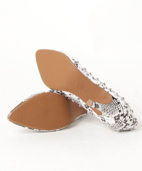 HYSTERIC GLAMOUR(ヒステリックグラマー)の「STUDS パンプス(パンプス・レディース・シルバー/ベージュ系その他/ブラック・23cm/25cm/24cm)」の4枚目の写真