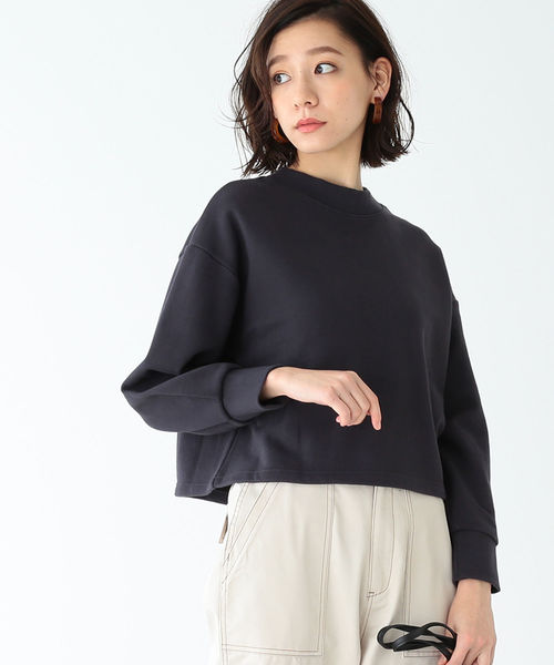 B:MING by BEAMS（ビーミングバイビームス）の「B:MING by BEAMS / 袖タック 裏毛プルオーバー19SS（スウェット・レディース・ホワイト系その他/スミクロ/ベージュ/パープル・ONE SIZE）」の5枚目の写真