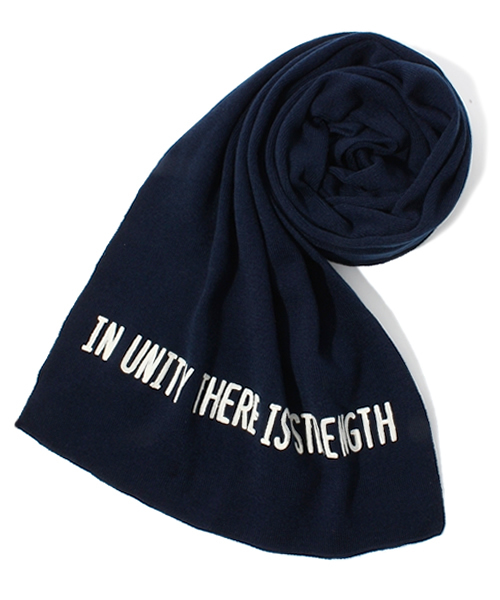 URBAN RESEARCH DOORS MENS（アーバンリサーチ ドアーズ メンズ）の「DOORS　BIG LOGO マフラー（マフラー・メンズ・ネイビー/ブラウン/ブラック/オレンジ・FREE）」の8枚目の写真