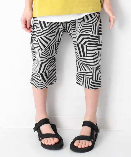 devirock（デビロック）の「総柄7分丈サルエルパンツ（その他パンツ・キッズ・その他1/その他2/その他3/その他4/その他5/その他6/その他7/その他10/その他11/その他14/その他9/その他12/その他13/その他8・80ｃｍ/95cm/110cm/120cm/130cm/140cm/150cm/160cm/90cm/100cm）」の6枚目の写真