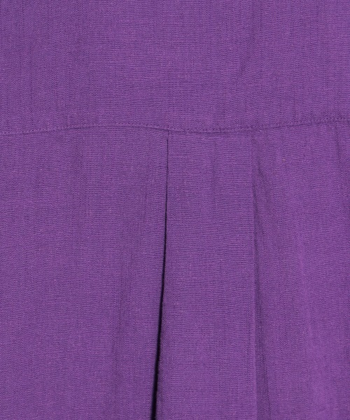 niko and...（ニコアンド）の「開襟ボタンブラウス（シャツ/ブラウス・レディース・ベージュ/パープル/ブラウン/イエロー/ダークブラウン・MEDIUM/LARGE）」の19枚目の写真