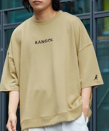 KANGOL | ▽WEB限定 MONO-MART×KANGOL カンゴール ビッグシルエット プルオーバー サマースウェット(1/2 sleeve)(スウェット)