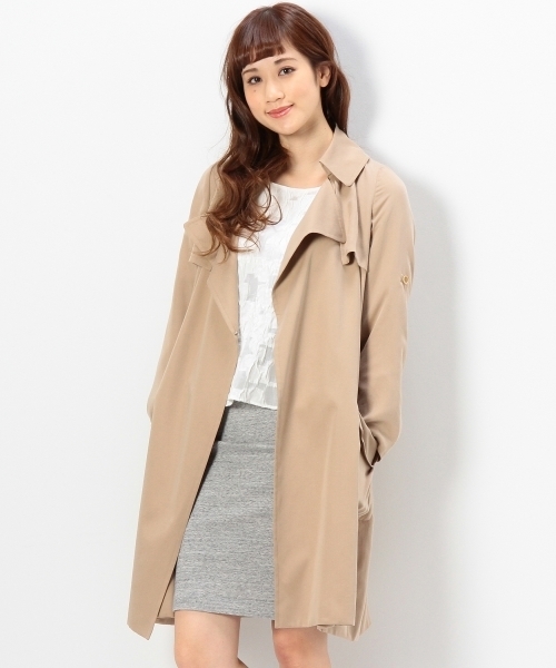 Jewel Changes(ジュエルチェンジズ)の「JCT TEN ラップ トレンチ コート∴(トレンチコート・レディース・ナチュラル/ベージュ・36/38)」の20枚目の写真