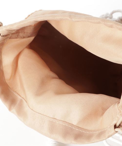 WEGO(ウィゴー)の「WEGO/メッシュバケツトートバッグ(トートバッグ・レディース・ブラック/ホワイト・FREE)」の7枚目の写真