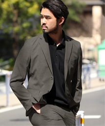 EDIFICE | CLICK ライトメランジトロ 2ボタン ジャケット(テーラードジャケット)