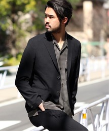 EDIFICE | CLICK ライトメランジトロ 2ボタン ジャケット(テーラードジャケット)