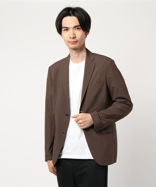 EDIFICE（エディフィス）の「CLICK ライトメランジトロ 2ボタン ジャケット（テーラードジャケット・メンズ・ベージュ/ブラウン/ブラック/グレー/ブルー系その他・SMALL/X-LARGE/LARGE/MEDIUM）」の8枚目の写真