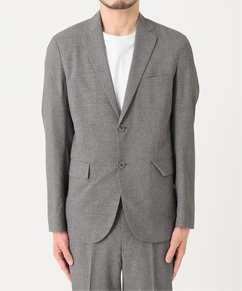 EDIFICE（エディフィス）の「CLICK ライトメランジトロ 2ボタン ジャケット（テーラードジャケット・メンズ・ベージュ/ブラウン/ブラック/グレー/ブルー系その他・SMALL/X-LARGE/LARGE/MEDIUM）」の20枚目の写真