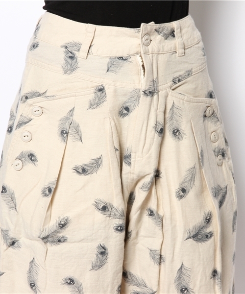 CIAOPANIC（チャオパニック）の「【Ciaopanic】　リバイバルコットンサルエルキュロット（その他パンツ・レディース・ネイビー/オフホワイト・SMALL/MEDIUM）」の6枚目の写真