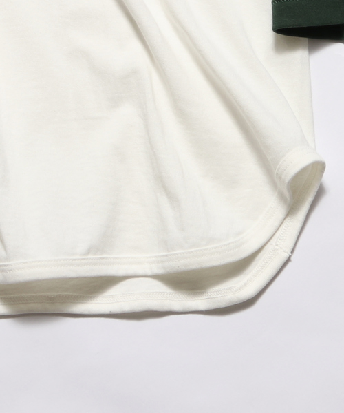 VANS（バンズ）の「VANS/ヴァンズ Flying-V 3/4 T-Shirt（Tシャツ/カットソー・メンズ・グリーン/ブルー/バーガンディー・M/L/XL/S）」の8枚目の写真