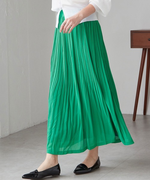 RANAN（ラナン）の「シフォンプリーツマキシスカート（スカート）」 - WEAR