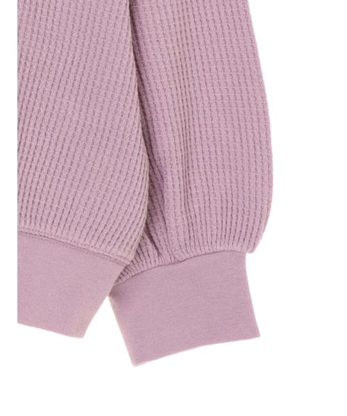 earth music&ecology（アースミュージックアンドエコロジー）の「オーガニックコットンホック付きヘンリープルオーバー＊（Tシャツ/カットソー・レディース・ブラック/ベージュ/ブラウン/アイボリー/ブルー/ラベンダー・FREE）」の15枚目の写真