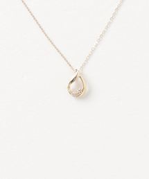 con affetto コンアフェット　K10 王冠ダイヤネックレス con affetto コンアフェット K10 王冠ダイヤネックレス con affetto