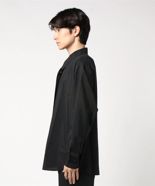 WEGO（ウィゴー）の「WEGO/タイ付きフライフロントシャツ（シャツ/ブラウス・メンズ・ホワイト/ブラック・MEDIUM/LARGE）」の3枚目の写真