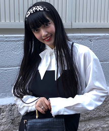 WEGO | WEGO/タイ付きフライフロントシャツ(シャツ/ブラウス)