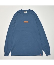 DOUBLE STEAL | Embroidery Box 長袖Tシャツ(Tシャツ/カットソー)