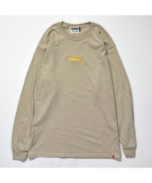 DOUBLE STEAL | Embroidery Box 長袖Tシャツ(Tシャツ/カットソー)