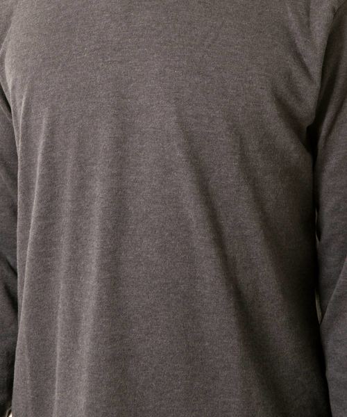 TopIsm（トップイズム）の「タートルネック スムース起毛 カットソー Tシャツ（Tシャツ/カットソー・メンズ・ホワイト/ブラック/チャコール/グレー・LL/M/L）」の14枚目の写真