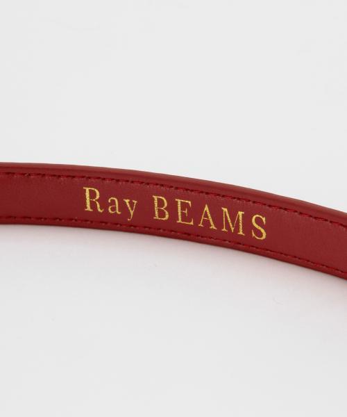 Ray BEAMS（レイビームス）の「Ray BEAMS / エナメル 合皮ベルト（ベルト・レディース・ホワイト/レッド/ネイビー・ONE SIZE）」の11枚目の写真