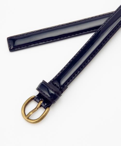 Ray BEAMS（レイビームス）の「Ray BEAMS / エナメル 合皮ベルト（ベルト・レディース・ホワイト/レッド/ネイビー・ONE SIZE）」の9枚目の写真