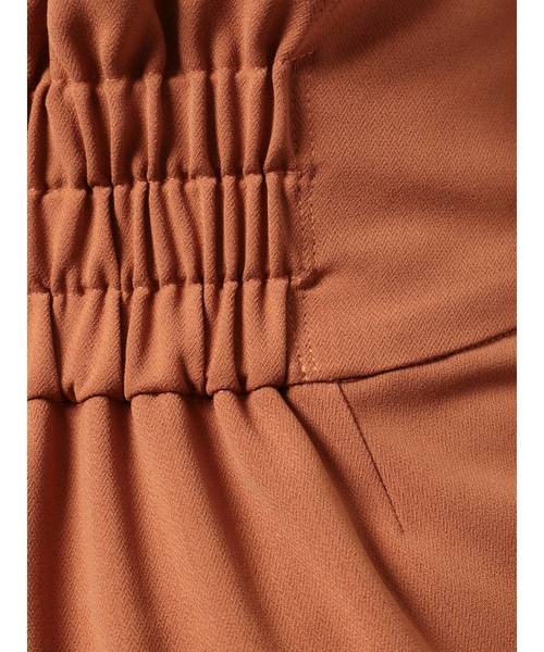 dazzlin(ダズリン)の「ハイウエストタックパンツ【フレアパンツ】(その他パンツ・レディース・ブラウン/ピンク/アイボリー・SMALL/MEDIUM)」の17枚目の写真