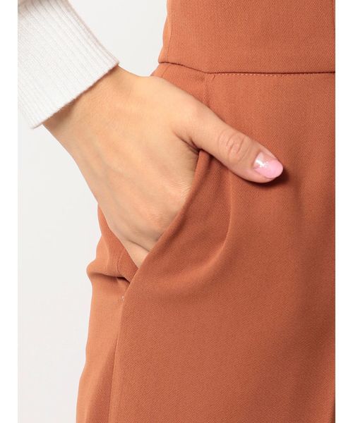 dazzlin(ダズリン)の「ハイウエストタックパンツ【フレアパンツ】(その他パンツ・レディース・ブラウン/ピンク/アイボリー・SMALL/MEDIUM)」の11枚目の写真