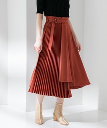 STUDIOUS | 【STUDIOUS】アシンメトリー プリーツフレアースカート(スカート)