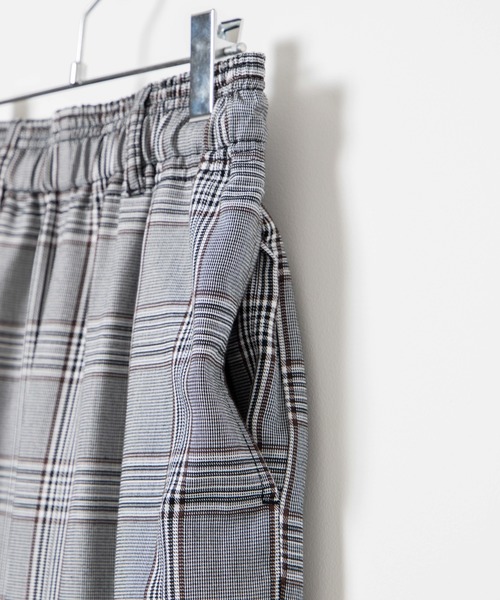 WEGO（ウィゴー）の「WEGO/チェックイージーパンツ（スラックス・メンズ・グレー系その他2/ベージュ系その他2/ベージュ系その他3・MEDIUM/LARGE）」の22枚目の写真