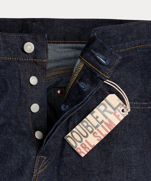 スリム フィット セルビッジ ジーンズ（デニムパンツ）｜RRL（ダブル