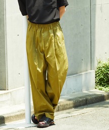 MAISON SPECIAL | 【WEB限定】【ボトムを作り続け40年】《ユニセックスアイテム》富山県産カツラギウエストゴムワイドパンツ 【MAISON SPECIAL/メゾンスペシャル】(その他パンツ)