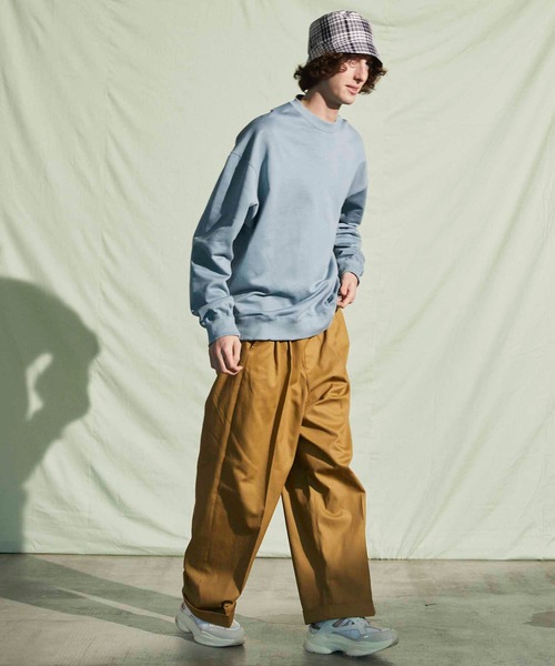 MAISON SPECIAL(メゾンスペシャル)の「【WEB限定】【ボトムを作り続け40年】《ユニセックスアイテム》富山県産カツラギウエストゴムワイドパンツ 【MAISON SPECIAL/メゾンスペシャル】(その他パンツ・メンズ・ラベンダー/ブラック/オレンジ/ブラウン/ブルー/ベージュ/カーキ・46/44/48)」の16枚目の写真