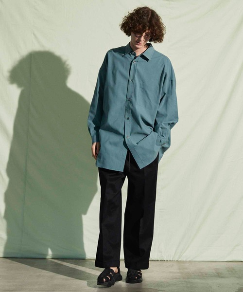 MAISON SPECIAL(メゾンスペシャル)の「【WEB限定】【ボトムを作り続け40年】《ユニセックスアイテム》富山県産カツラギウエストゴムワイドパンツ 【MAISON SPECIAL/メゾンスペシャル】(その他パンツ・メンズ・ラベンダー/ブラック/オレンジ/ブラウン/ブルー/ベージュ/カーキ・46/44/48)」の19枚目の写真