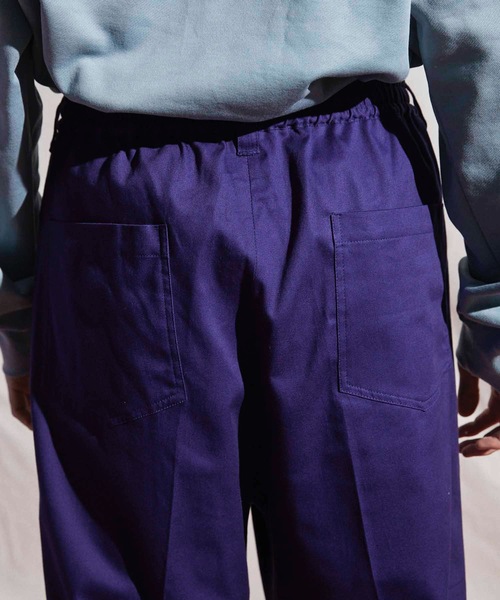 MAISON SPECIAL(メゾンスペシャル)の「【WEB限定】【ボトムを作り続け40年】《ユニセックスアイテム》富山県産カツラギウエストゴムワイドパンツ 【MAISON SPECIAL/メゾンスペシャル】(その他パンツ・メンズ・ラベンダー/ブラック/オレンジ/ブラウン/ブルー/ベージュ/カーキ・46/44/48)」の21枚目の写真