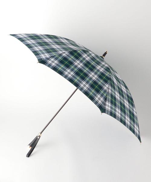 drawer FOX umbrellas チェック　傘　アローズ購入 Drawer（ドゥロワー）の「Drawer別注〈FOX UMBRELLAS