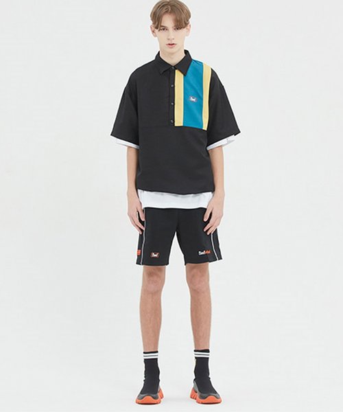 BAD IN BAD（ベド イン ベド）の「『BAD IN BAD』BACK POCKET POLO JERSEY/バックポケットポロジャージ/ポロシャツ（ポロシャツ・メンズ・ブラック・L）」の15枚目の写真